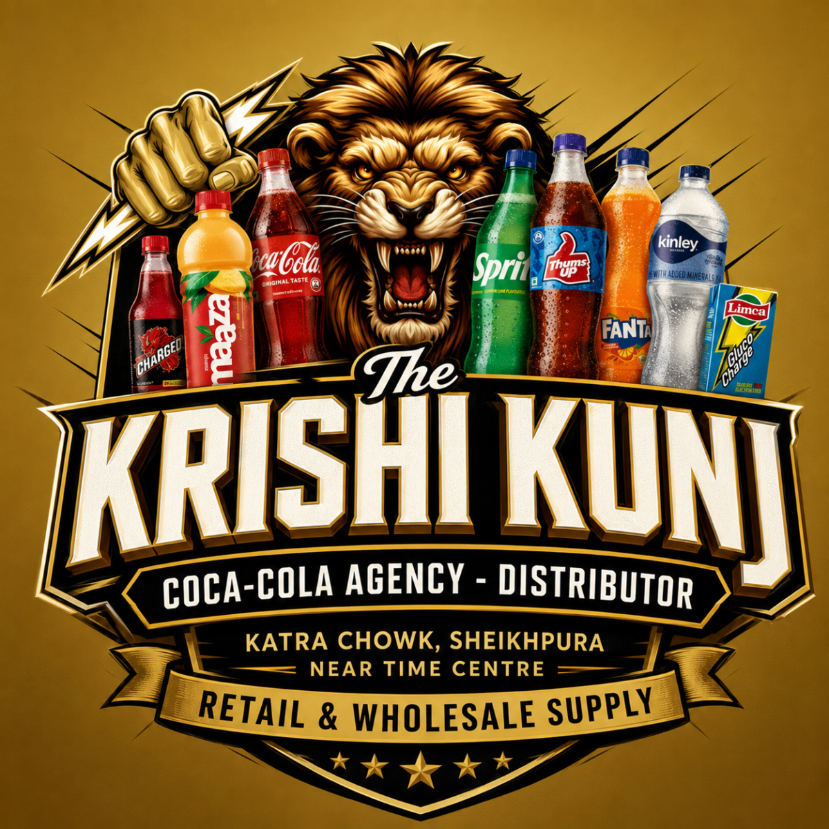 KRISHI KUNJ COCA-COLA AGENCY logo