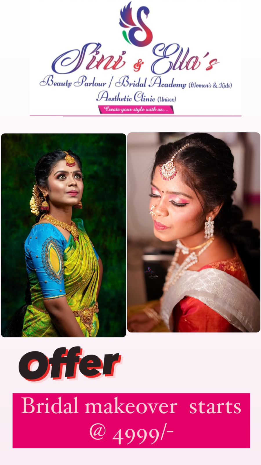 Bridal Makeover Starts @ 4999/-