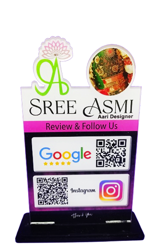 2 in 1 QR Code Stand